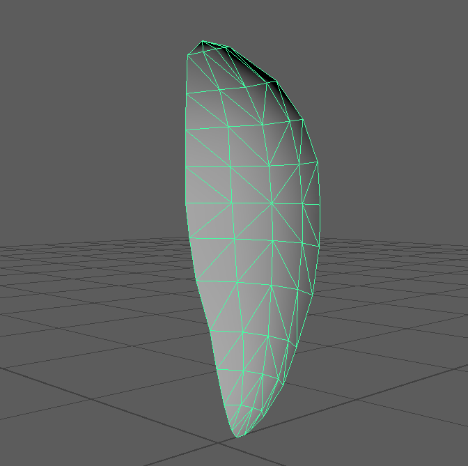 Single petal mesh